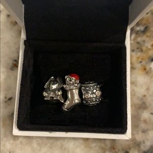 Holiday Pandora Charm Set!!
